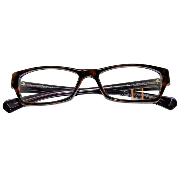 NWOT Auth PRODESIGN DENMARK 4674 c.5534 Lilac Tortoise Multi Eyeglasses Frames - Picture 5 of 5